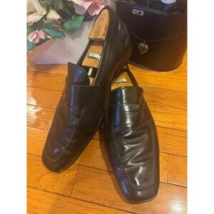 MENS JP Tod's black leather loafer shoe sizse 10.5 (MENS800